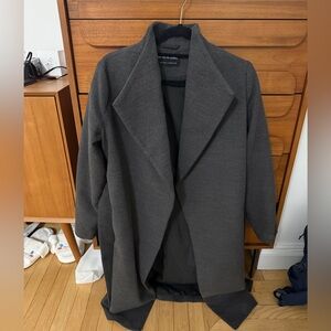 The Fifth Label Charcoal Draped Coat